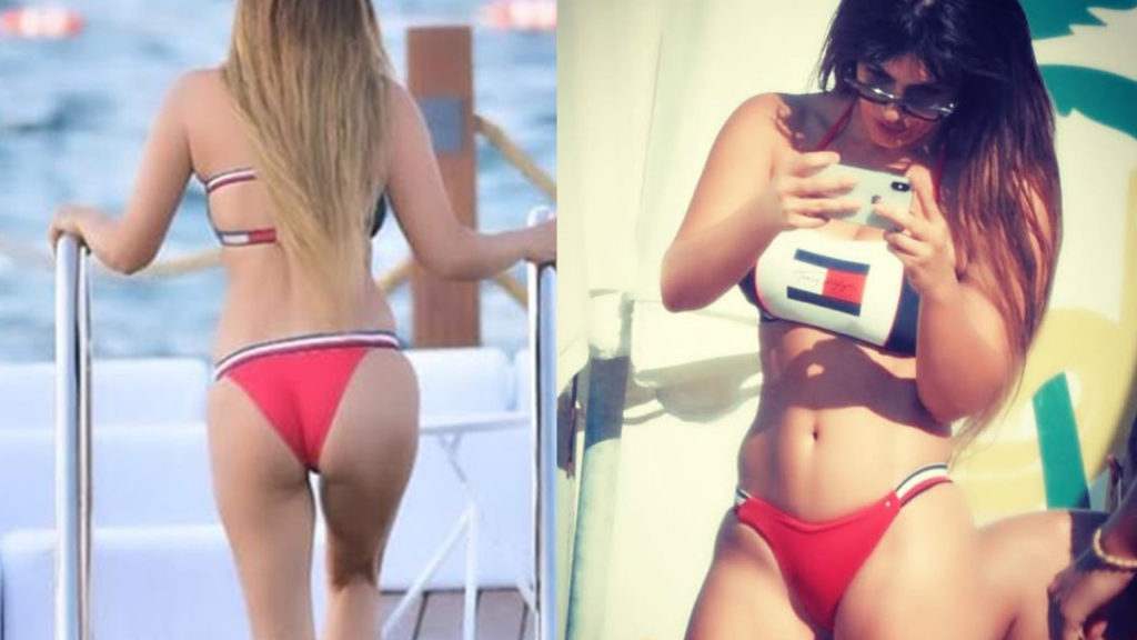 Tuğba Ekinci’den seksi paylaşım. Eğilince göğüsleri ortaya çıktı