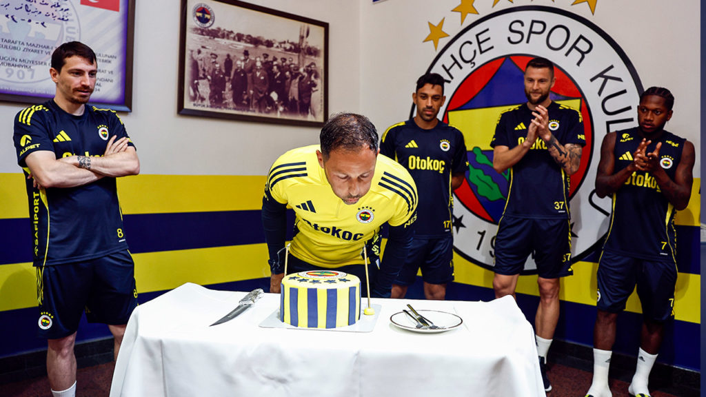  Domenico Tedesco’nun doğum günü kutlandı