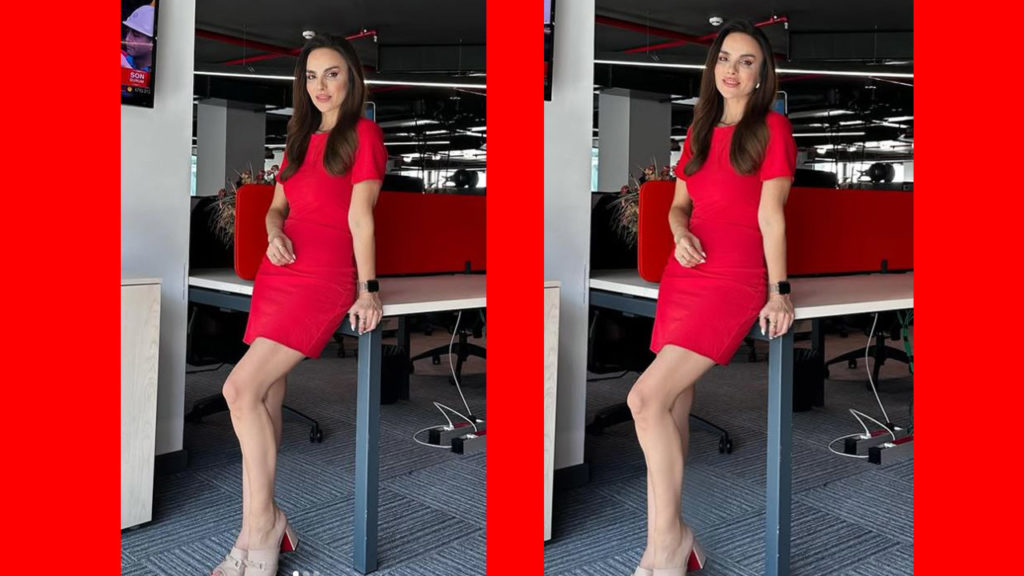 Spiker Oya Çebi siyah minili pozlarını ilk kez paylaştı ortalık alev aldı! GÜZEL SPİKER OYA ÇEBİ’YE ÖVGÜ DOLU SÖZLER